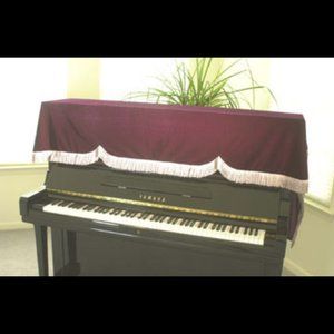 Decorative Piano Cover - Deep Purple (SMALL)